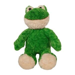 Build A Bear Retired Friendly Smiling Frog 18"  Plush Stuffed Animal NEW‎ #Toy16